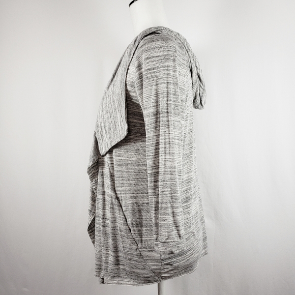 Anthropologie Dolan Classic Slub Hoodie Cardigan - Picture 4 of 8